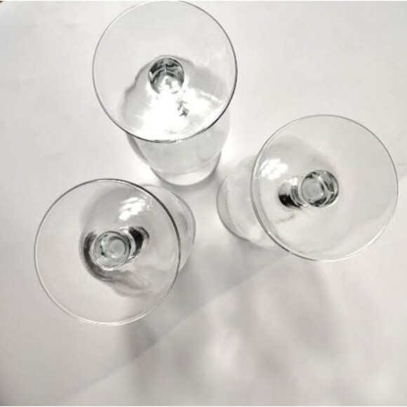 Set 3 Bubba Gump Shrimp Co Chicago Hurricane Glasses 9.75" Tall Restaurant - Picture 5 of 6